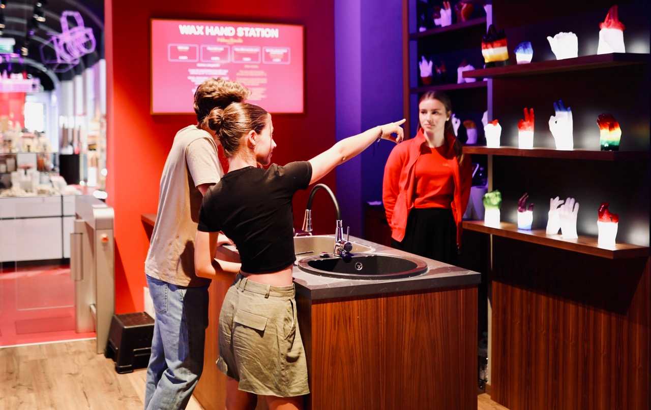 Wax Hand Station
